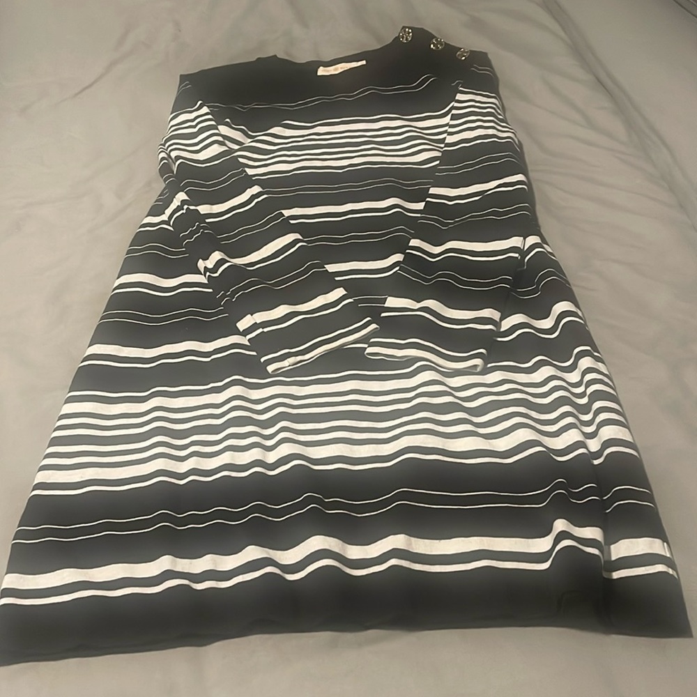 Long sleeve crew neck dress - Small